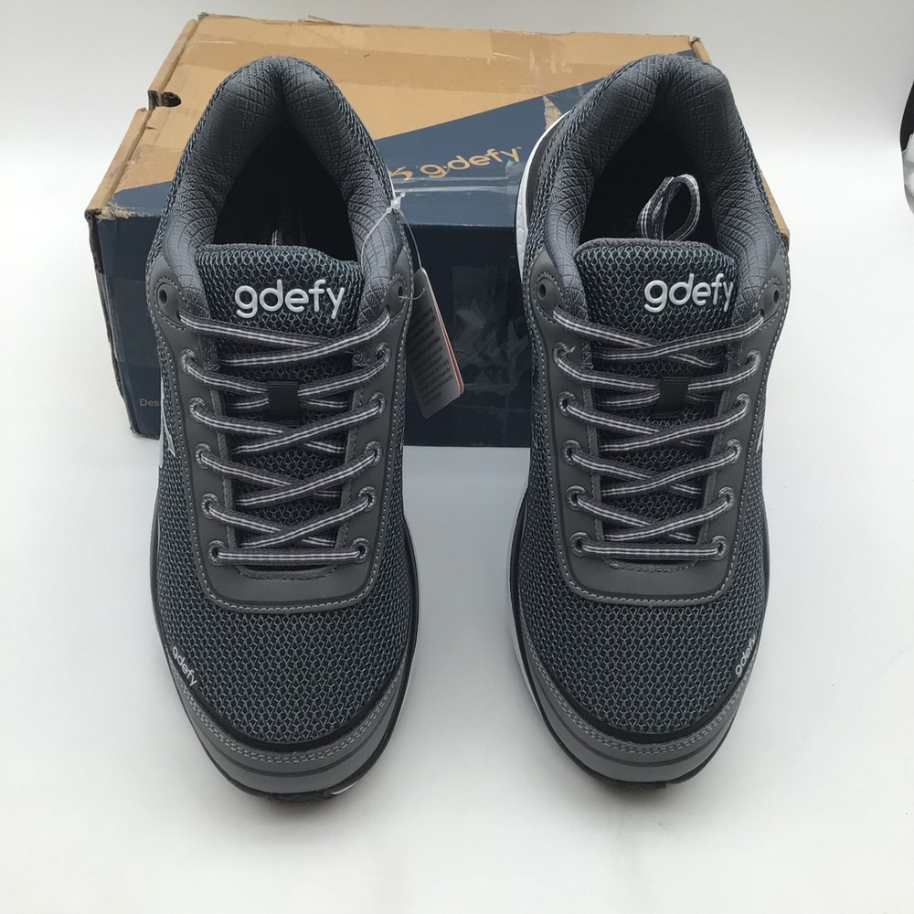 Gravity‎ Defyer G-DEFY Mighty Walk Gray Womens Size 10.5 Sneakers TB9024FGS NEW - Picture 3 of 8